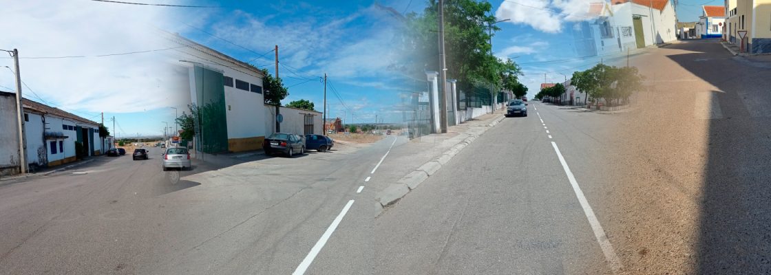 Município de Mourão iniciou processo de marcação de estradas e reabilitação de passadeiras