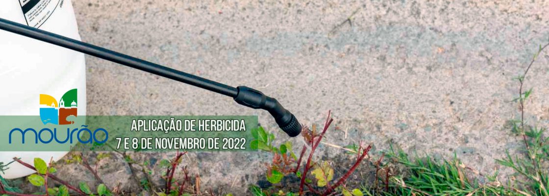 Aplicação de Herbicida – Mourão