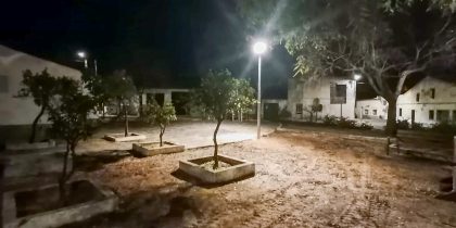 Trabalhos de Colocação de Iluminação