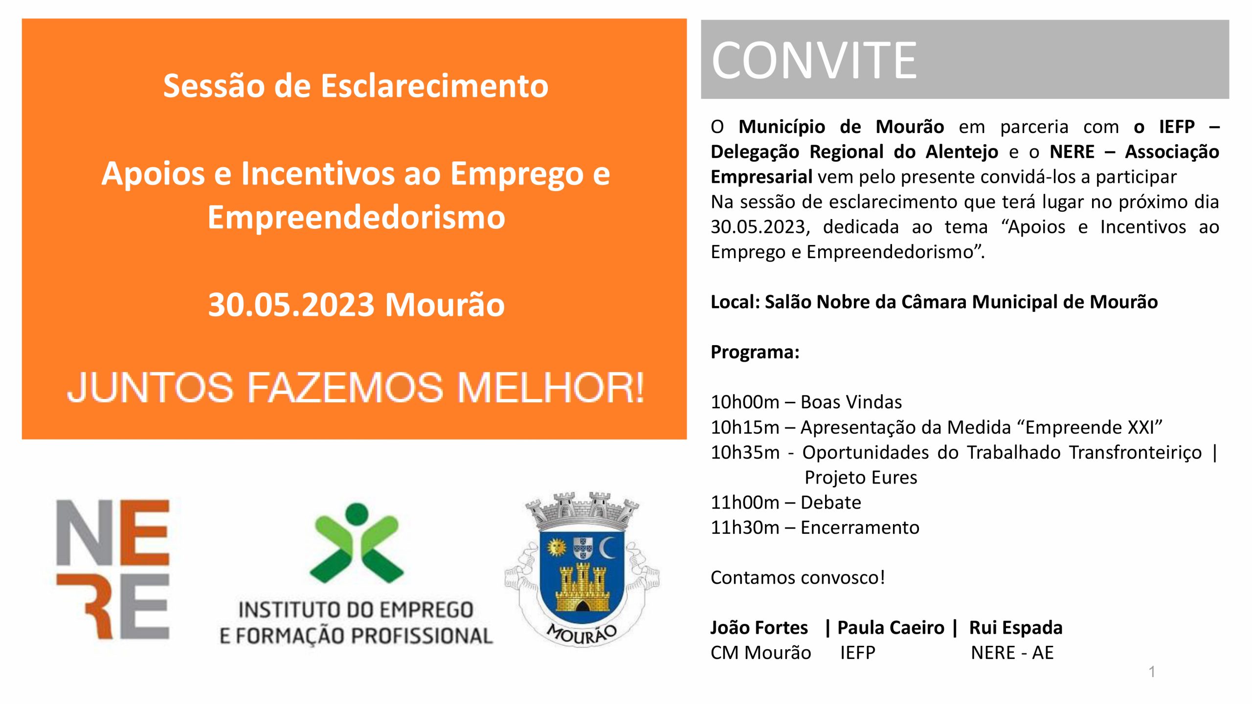 Sessão de Esclarecimento NERES