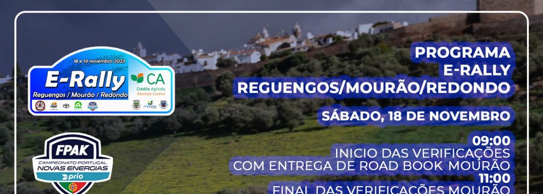 Campeonato de carros elétricos regressa a Mourão no próximo fim de semana