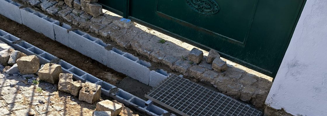 Mourão – Obras – Águas Pluviais – Largo Furtado Mendonça