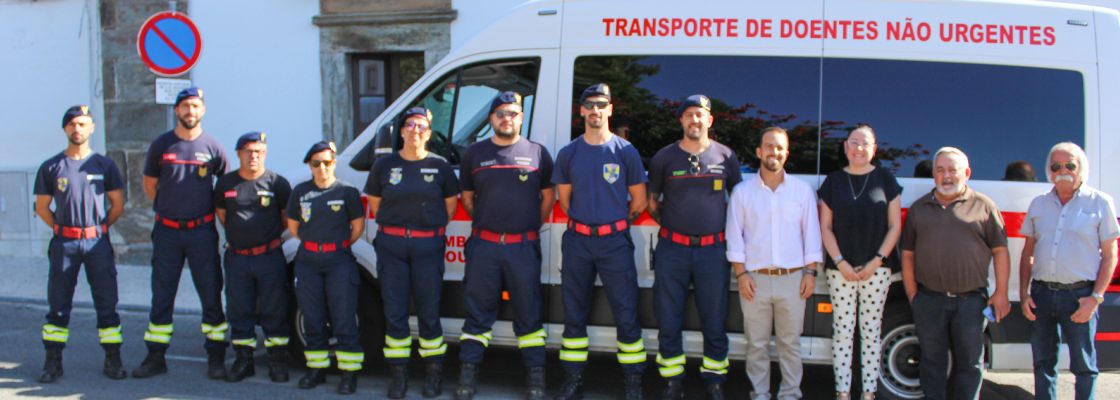 Bombeiros de Mourão já têm uma Nova Ambulância ao Serviço da População