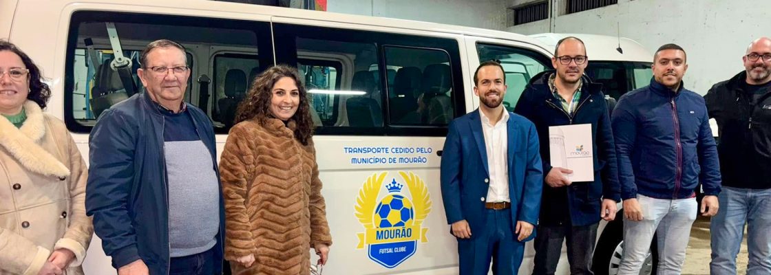 Câmara Municipal de Mourão cede viatura ao Mourão Futsal Clube