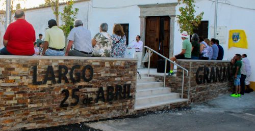 Largo 25 de Abril já é uma realidade em Granja