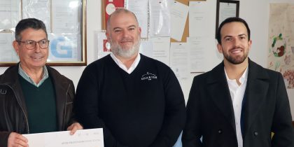 A empresa Sharish Gin apoia IPSS’s do concelho de Mourão com apoio financeiro de 500 euros