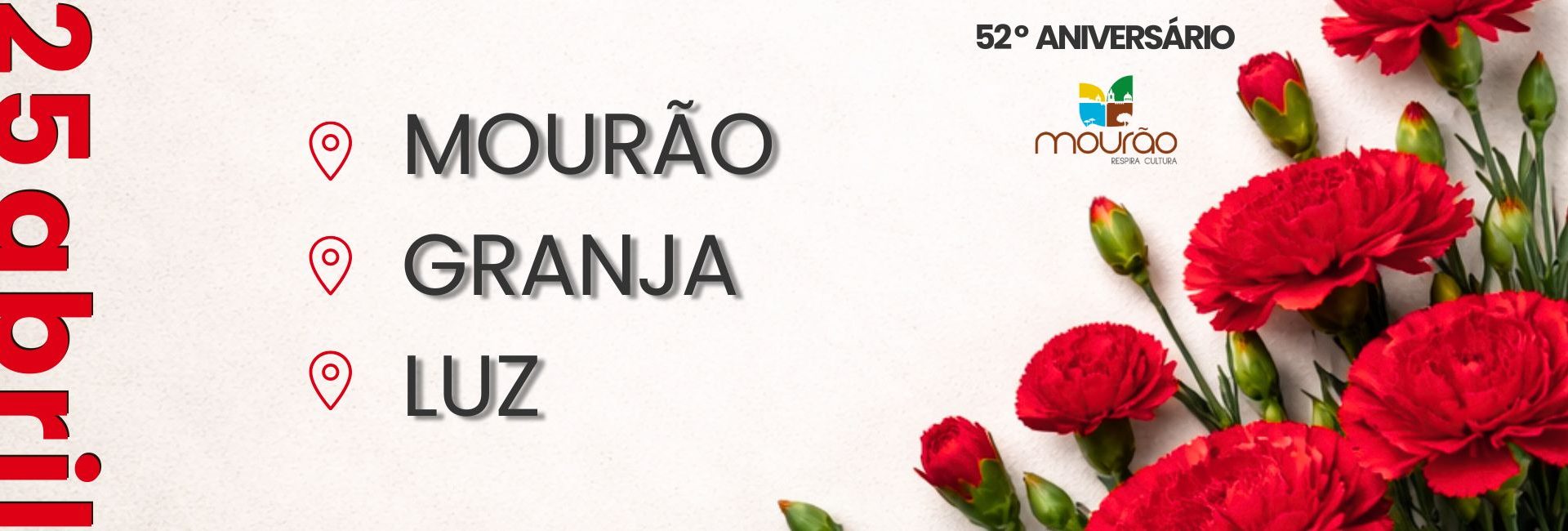 52º Aniversário do 25 de Abril