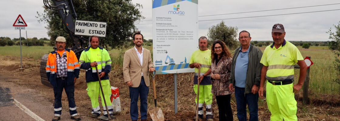 Trabalhos de requalificação da Estrada Regional 385 já estão a decorrer