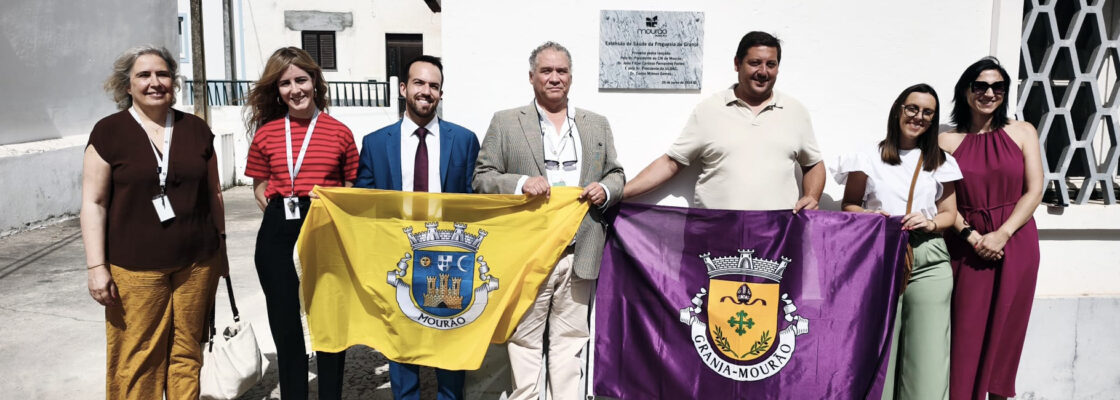 Lançamento da primeira pedra da Extensão de Saúde de Granja