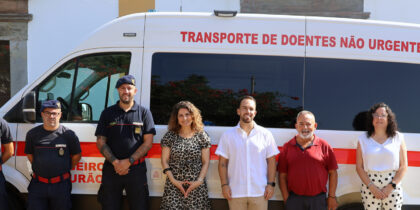 Bombeiros Voluntários receberam uma nova ambulância