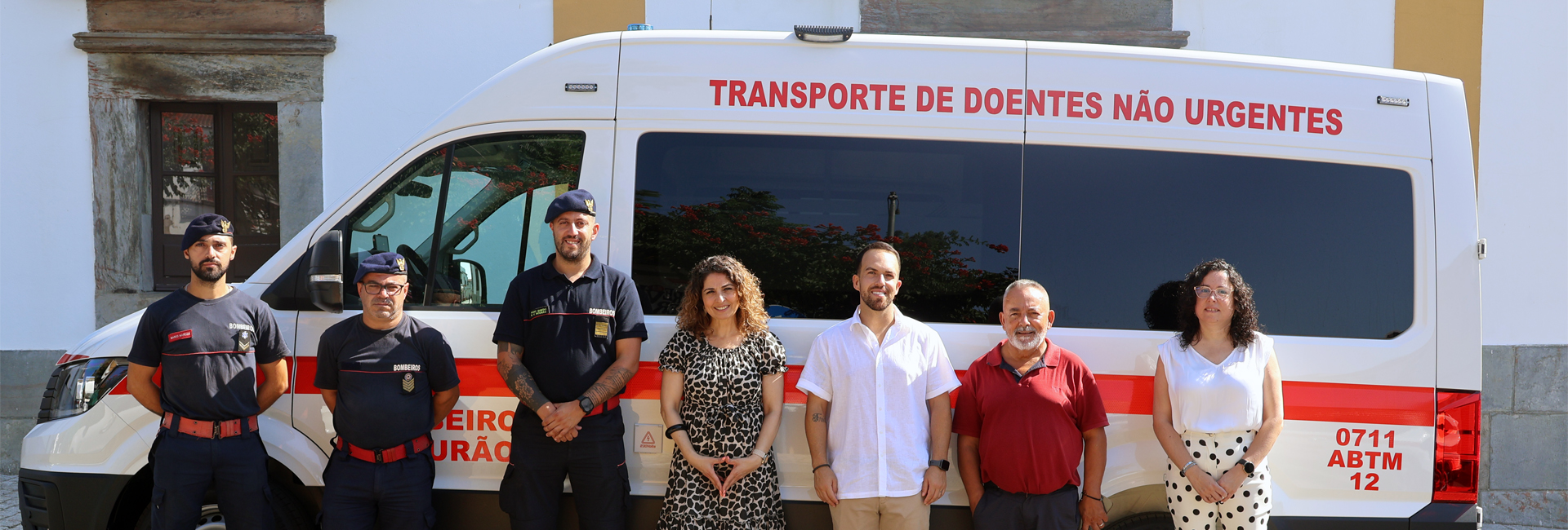 Bombeiros Voluntários receberam uma nova ambulância