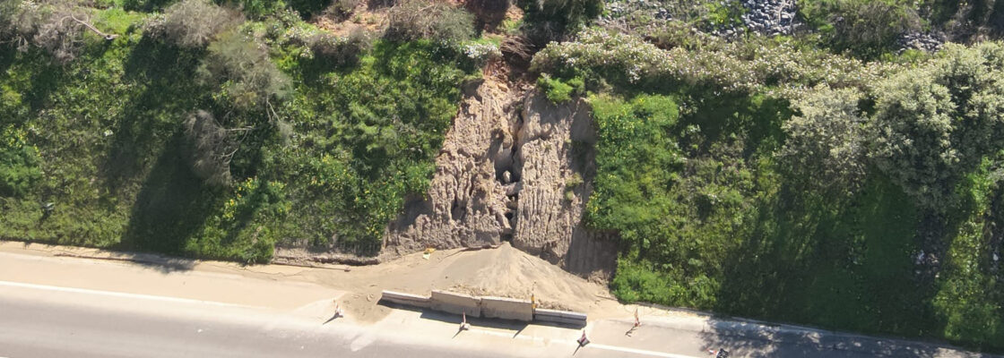 EN256 – Município exige intervenção urgente no talude entre os km 35 e 36
